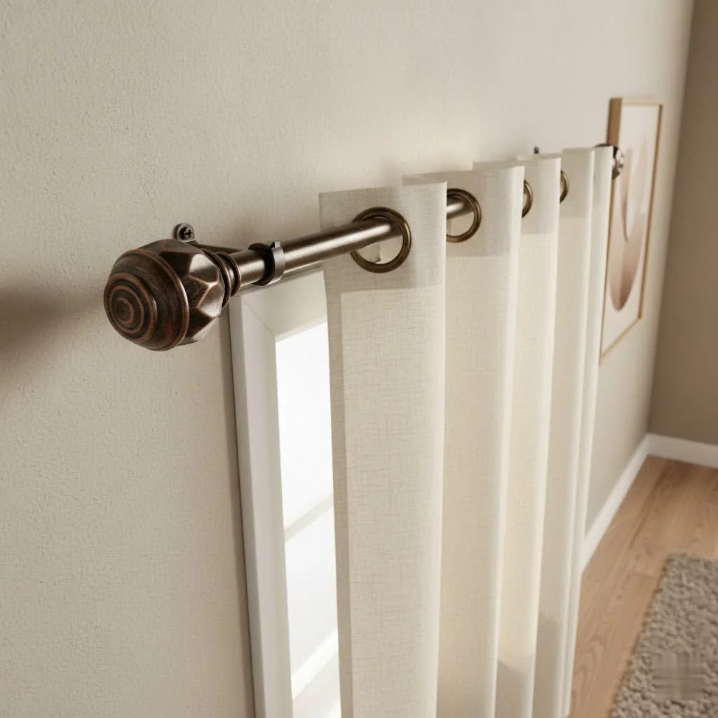 Motorized curtain rods for smart homes