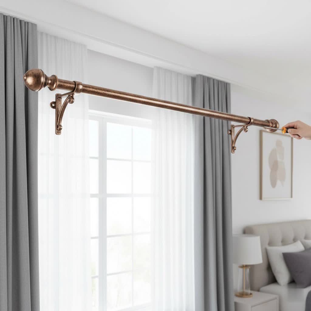 The Ultimate Guide to Double Curtain Rod Sets: Style, Function, and Installation