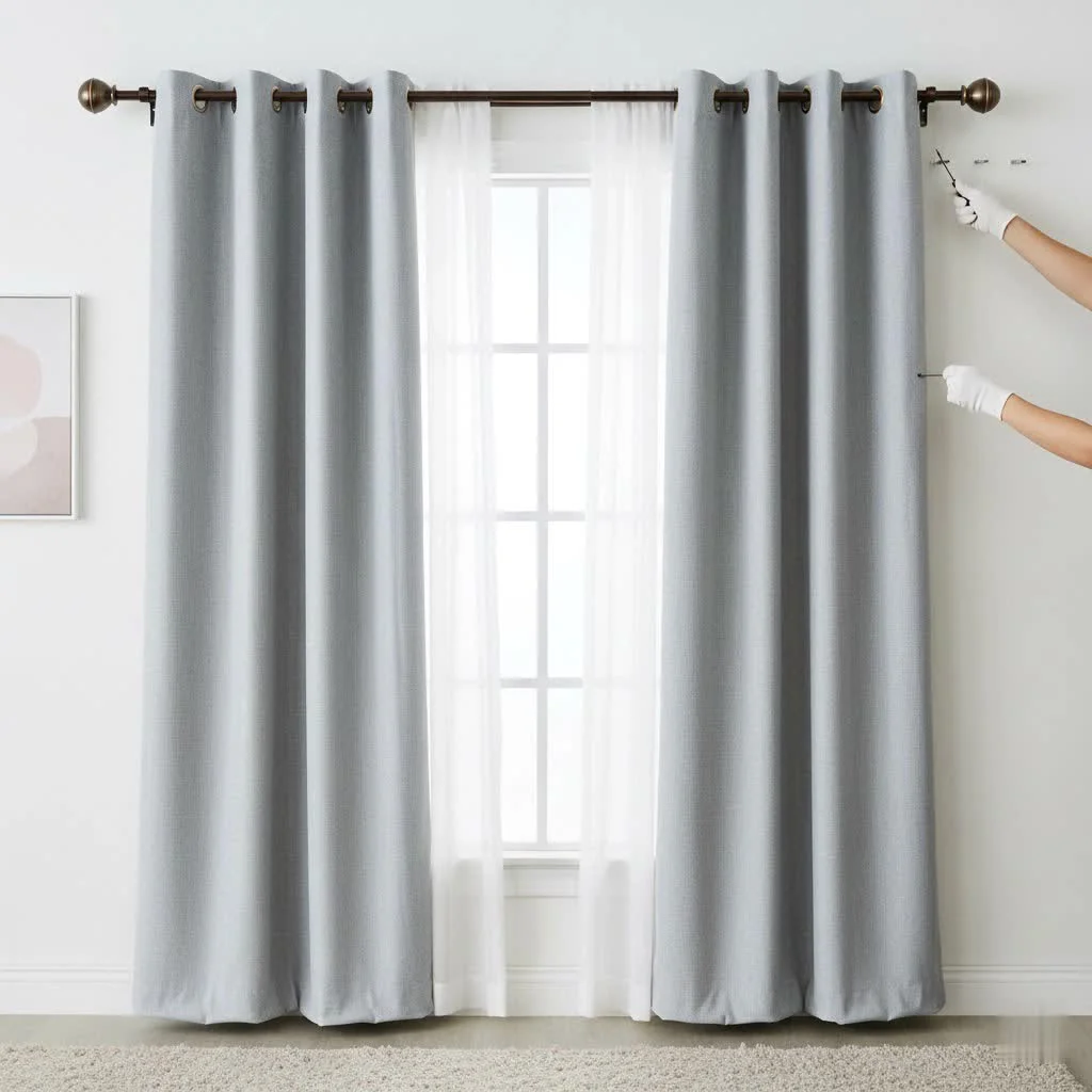The Ultimate Guide to Adhesive Curtain Rods: Your Damage-Free Decor Solution