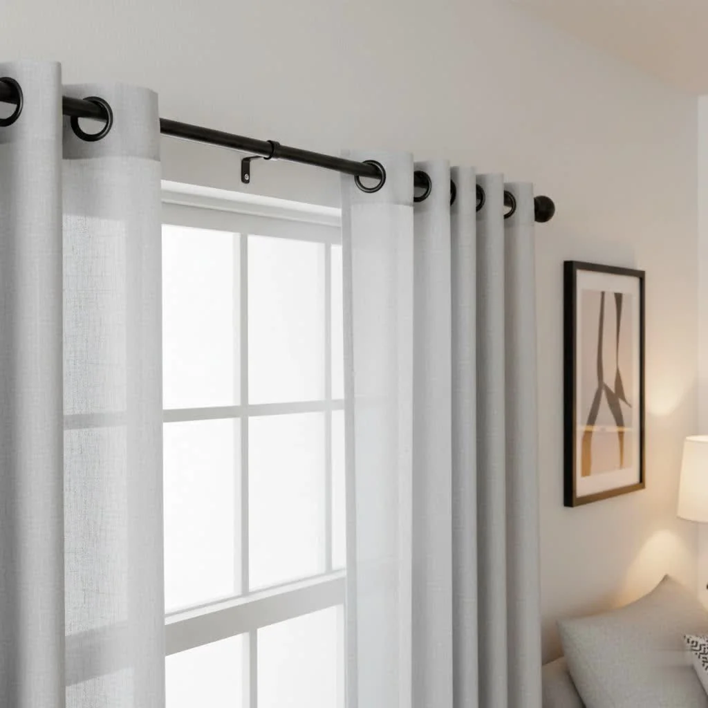 No-Drill Curtain Rods: Your Ultimate Guide to Effortless Window Treatments