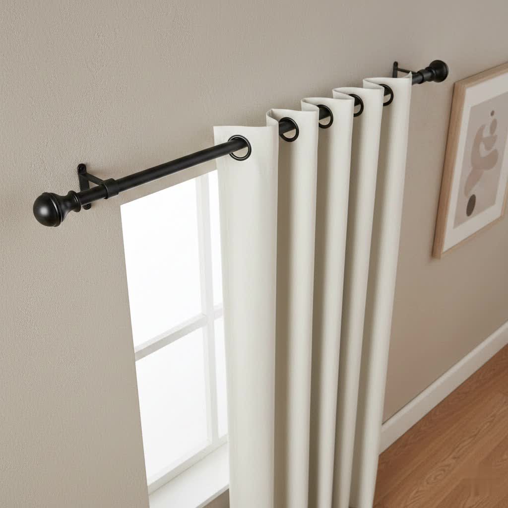 Mastering the Art of Layering: Your Guide to the Perfect Black Double Curtain Rod